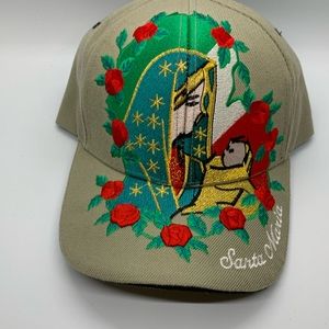 Tattoo Fashion baseball Virgin Santa Maria and Child Hat by H. Kap